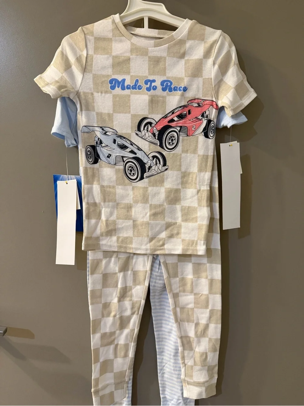 2 sets of Hot Wheels Boys Pajamas Size 5T NWT!
